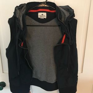 Sperry convertible hood vest